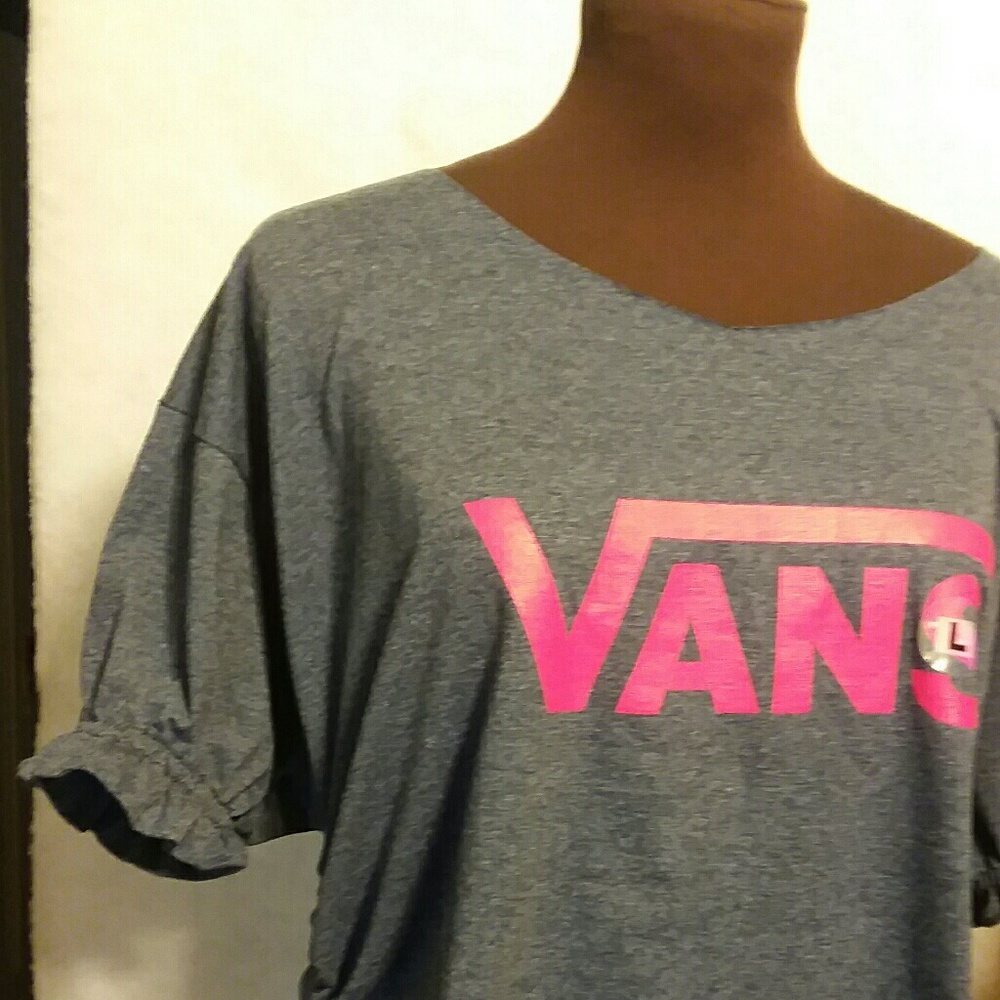 Vans Off The Shoulder & Upscaled Vans Tee Shirt